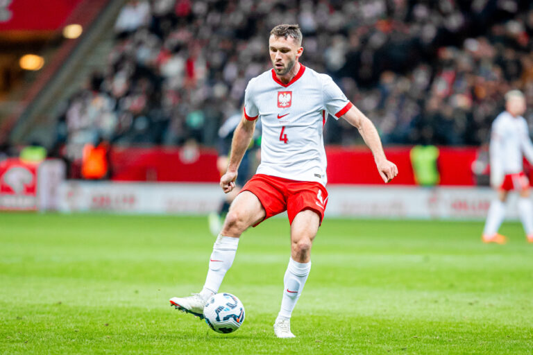 2024.11.18 Warszawa
pilka nozna UEFA Liga Narodow
Polska - Szkocja
N/z Sebastian Walukiewicz
Foto Mateusz Porzucek PressFocus

2024.11.18 Warszawa
Football - UEFA Nations League Warsaw Poland Scotland
Polska - Szkocja
Sebastian Walukiewicz
Credit: Mateusz Porzucek PressFocus