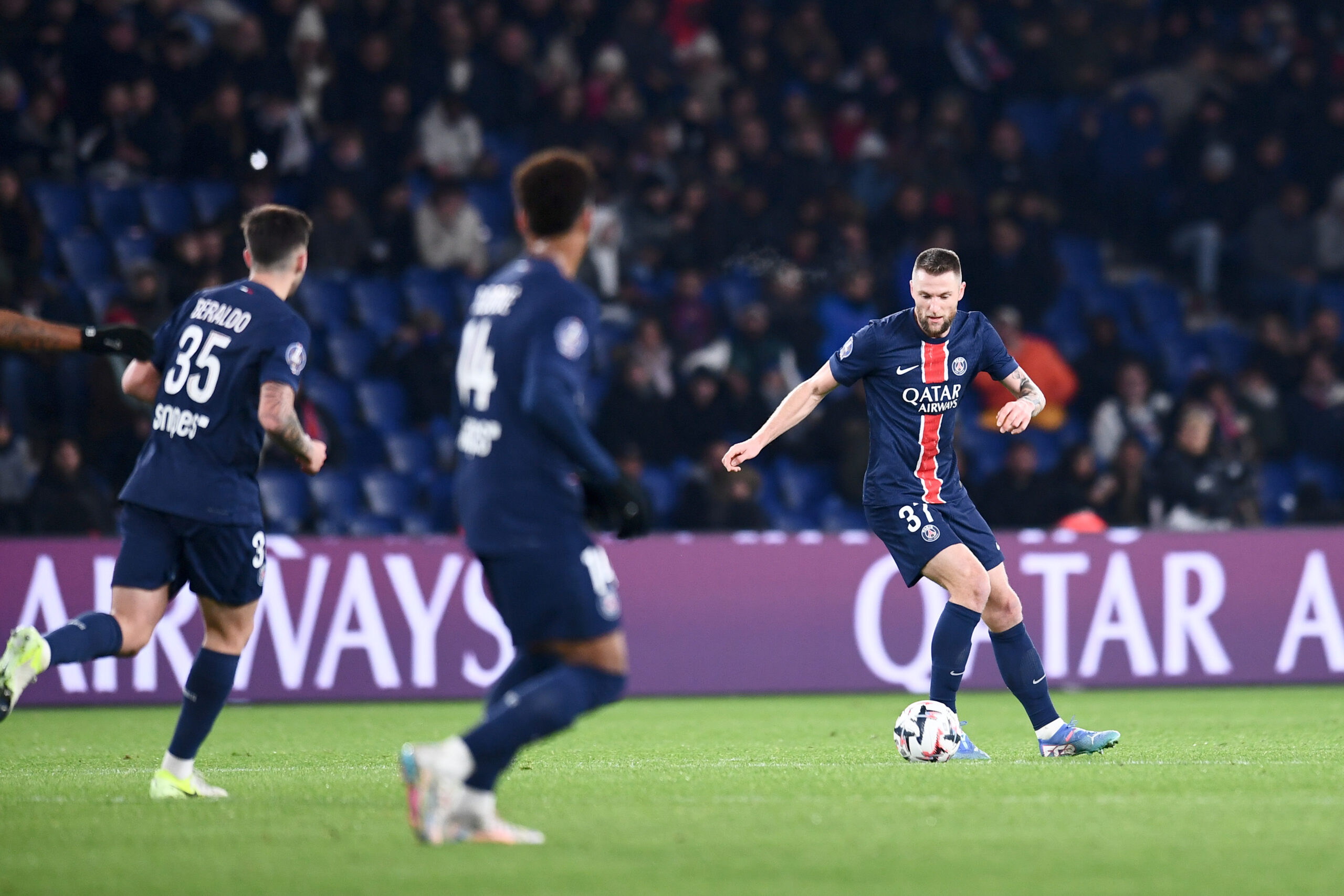 37 Milan SKRINIAR (psg) during the Ligue 1 McDonald&#039;s match between PSG and Toulouse at Parc des Princes on November 22, 2024 in Paris, France. (Photo by Philippe Lecoeur/FEP/Icon Sport/Sipa USA)
2024.11.22 Paryz
pilka nozna liga francuska
Paris Saint-Germain - Toulouse FC
Foto Philippe Lecoeur/FEP/Icon Sport/SIPA USA/PressFocus

!!! POLAND ONLY !!!