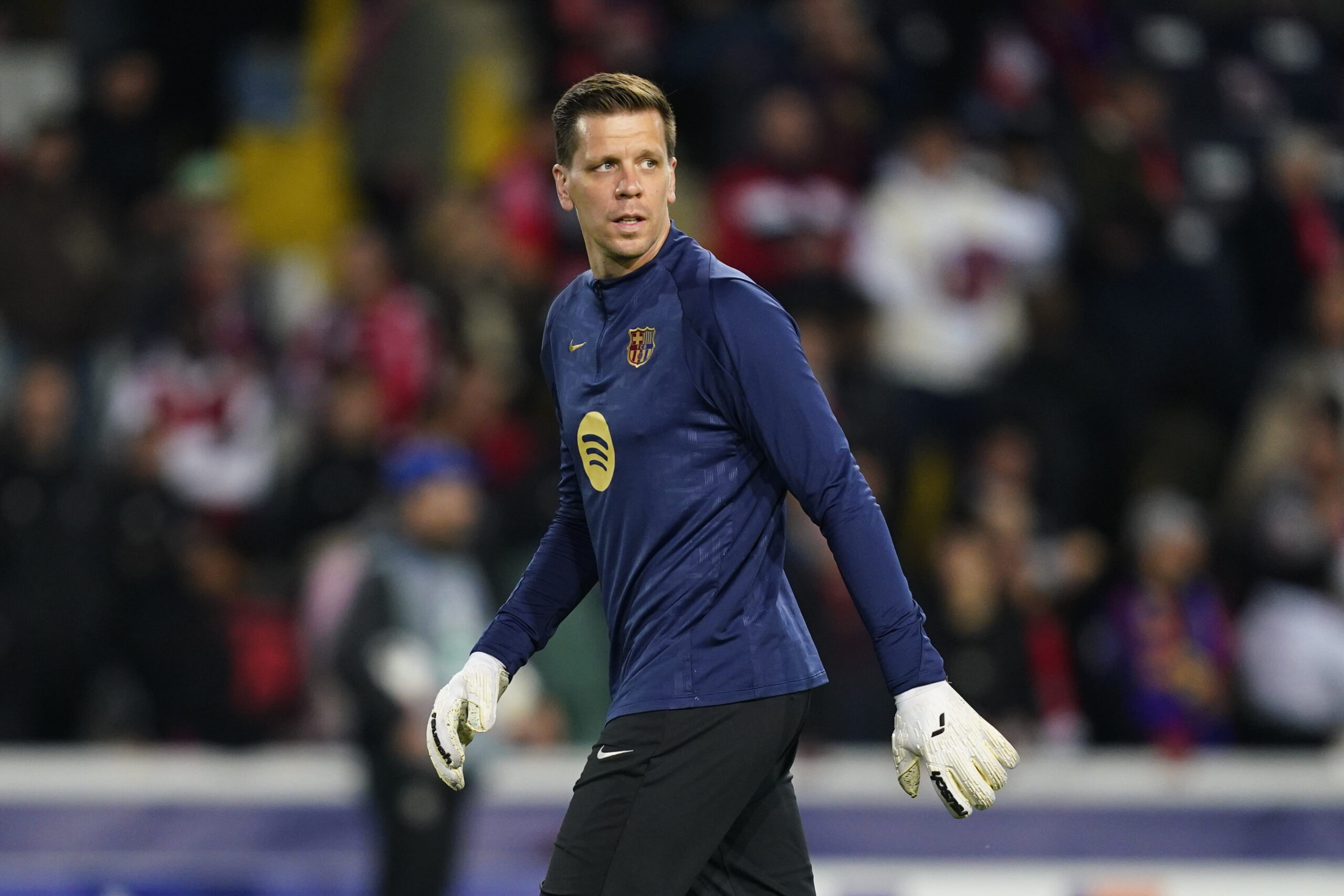 Wojciech Szczesny of FC Barcelona  during the UEFA Champions League match, date 5 between FC Barcelona and Stade Brestois played at Lluis Companys Stadium on November 26, 2024 in Barcelona, Spain. (Photo by Sergio Ruiz / Imago)  (Photo by pressinphoto/Sipa USA)
2024.11.26 Barcelona
pilka nozna liga mistrzow
FC Barcelona - Stade Brestois
Foto Sergio Ruiz/Imago/PRESSINPHOTO/SIPA USA/PressFocus

!!! POLAND ONLY !!!