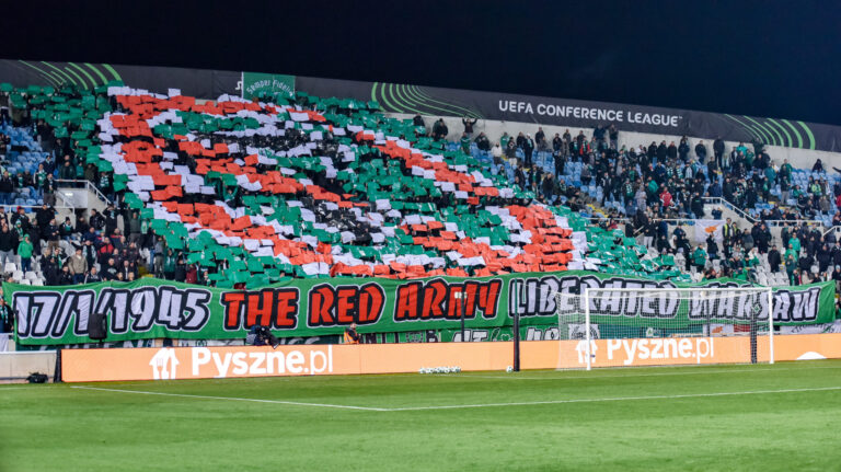 2024.11.28 Nikozja Cypr
pilka nozna Liga Konferencji UEFA
Omonia Nikozja - Legia Warszawa
N/z kibice ultras
Foto Wojciech Dobrzynski / Legionisci.com / PressFocus

2024.11.28 Nicosia Lefkosia Cyprus
football UEFA Conference League
FC Omonia Nicosia - Legia Warsaw
fans
Credit: Wojciech Dobrzynski / Legionisci.com / PressFocus