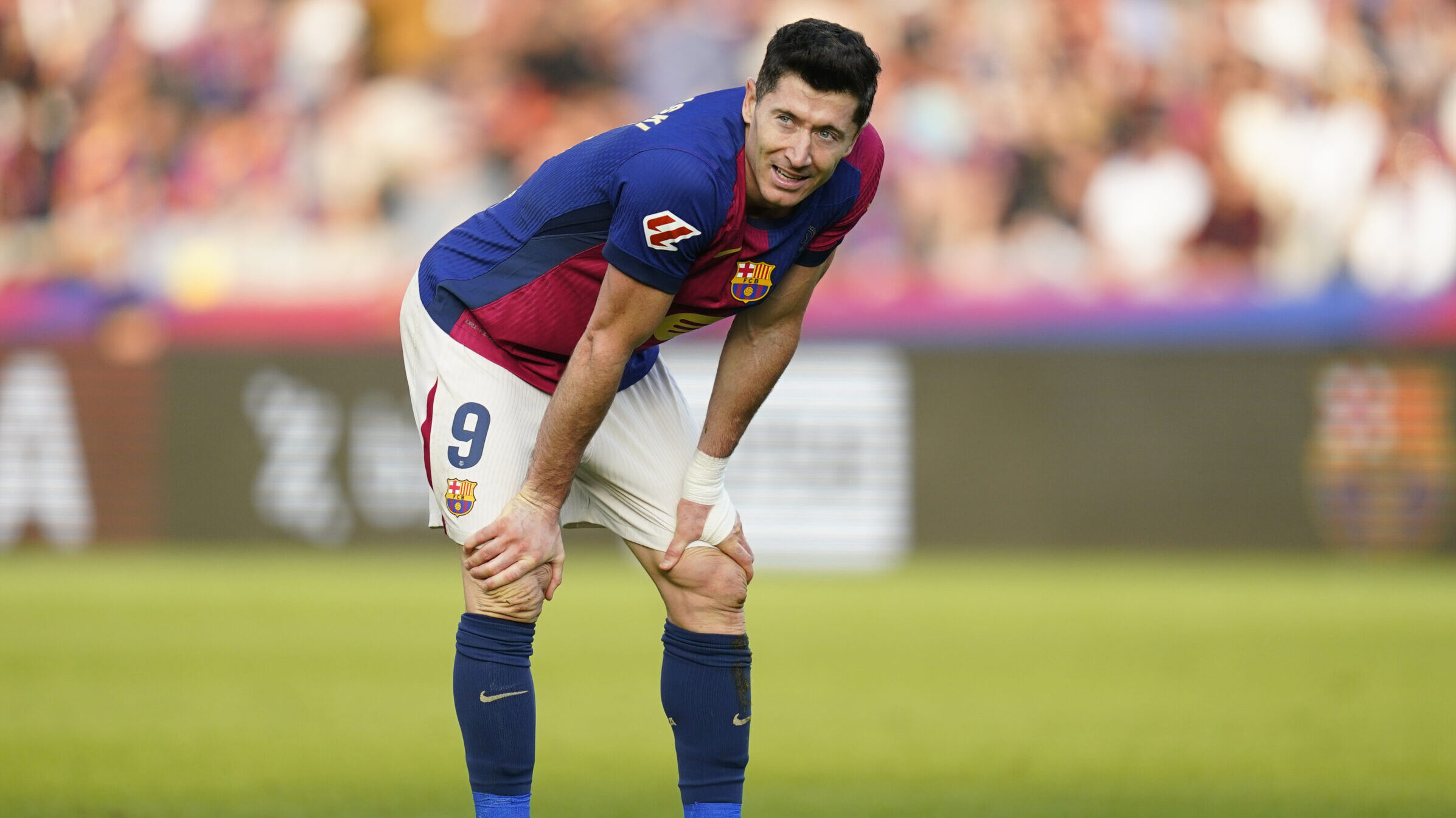 Robert Lewandowski of FC Barcelona during the La Liga EA Sports match between FC Barcelona and Las Palmas played at Lluis Companys Stadium on November 30, 2024 in Barcelona, Spain. (Photo by Sergio Ruiz / Imago)  (Photo by pressinphoto/Sipa USA)
2024.11.30 Barcelona
pilka nozna liga hiszpanska
FC Barcelona - UD Las Palmas
Foto Sergio Ruiz/Imago/PRESSINPHOTO/SIPA USA/PressFocus

!!! POLAND ONLY !!!