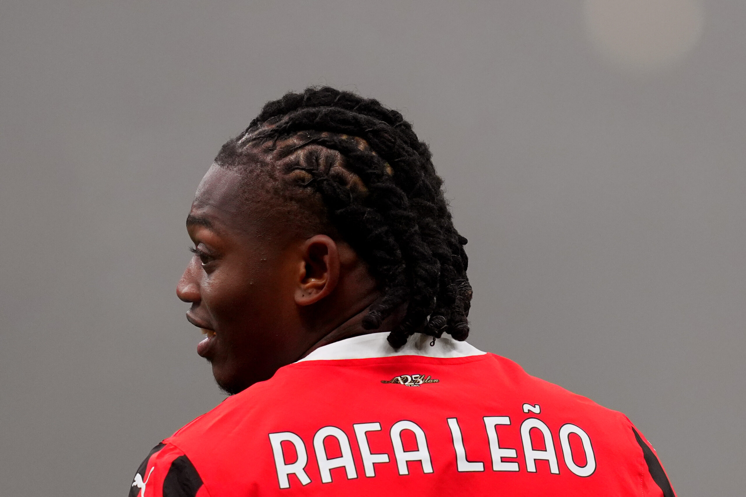 AC MilanÕs Rafael Leao during  the Serie A soccer match between Milan and Empoli at San Siro  Stadium in Milan  , North Italy - Saturday  , November 30  , 2024. Sport - Soccer . (Photo by Spada/LaPresse) (Photo by Spada/LaPresse/Sipa USA)
2024.11.30 Mediolan
pilka nozna Liga Wloska
AC Milan - Empoli FC
Foto Spada/LaPresse/SIPA USA/PressFocus

!!! POLAND ONLY !!!