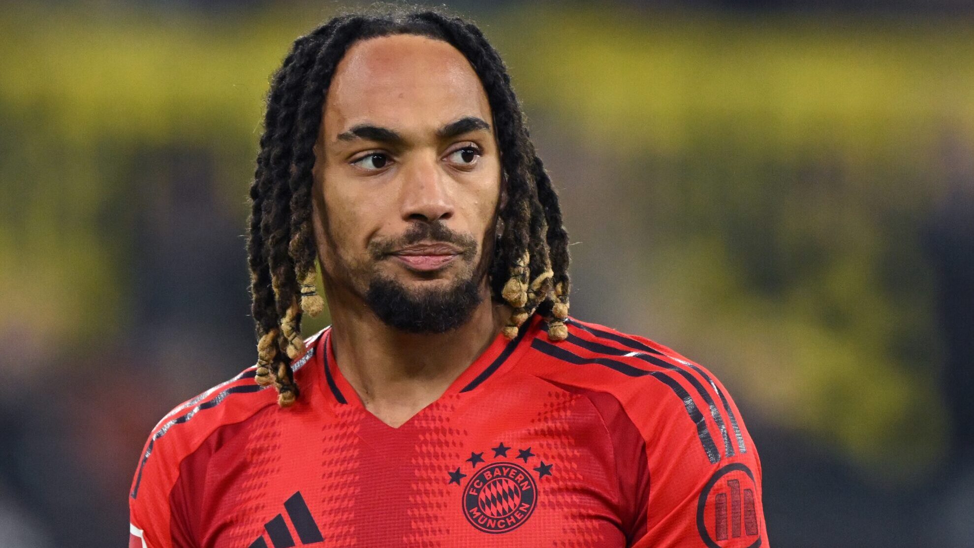 11/30/2024 - DORTMUND - Sacha Boey of FC Bayern Munchen during the Bundesliga match between Borussia Dortmund and FC Bayern Munchen at the Signal Iduna Park on Nov. 30, 2024 in Dortmund, Germany. ANP | Hollandse Hoogte | GERRIT VAN KEULEN /ANP/Sipa USA
2024.11.30 Dortmund
pilka nozna liga niemiecka
Borussia Dortmund - Bayern Monachium
Foto ANP/SIPA USA/PressFocus

!!! POLAND ONLY !!!