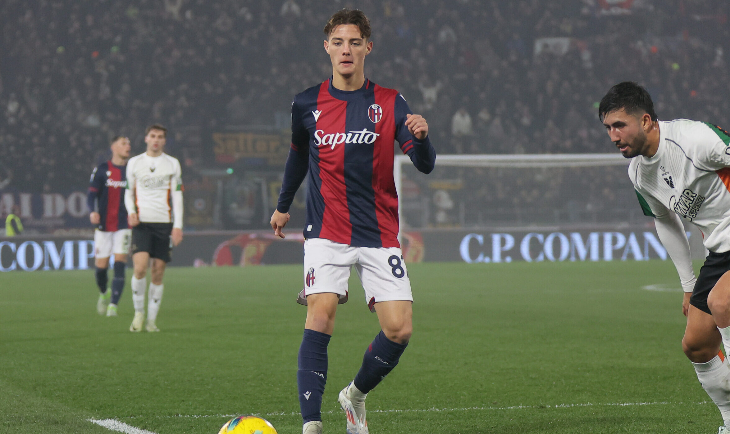 Bologna&#039;s Kacper Urbanski during the Italian Enilive Serie A soccer match between Bologna f.c. and Venezia at the Dall??Ara Stadium, Bologna, November 30, 2024 - photo CORRISP_BOL (Photo by Corrispondente Bologna/IPA Sport/IPA/Sipa USA)
2024.11.30 Bolonia
pilka nozna liga wloska
Bologna FC - Venezia FC
Foto Corrispondente Bologna/IPA Sport/ipa-agency.net/SIPA USA/PressFocus

!!! POLAND ONLY !!!