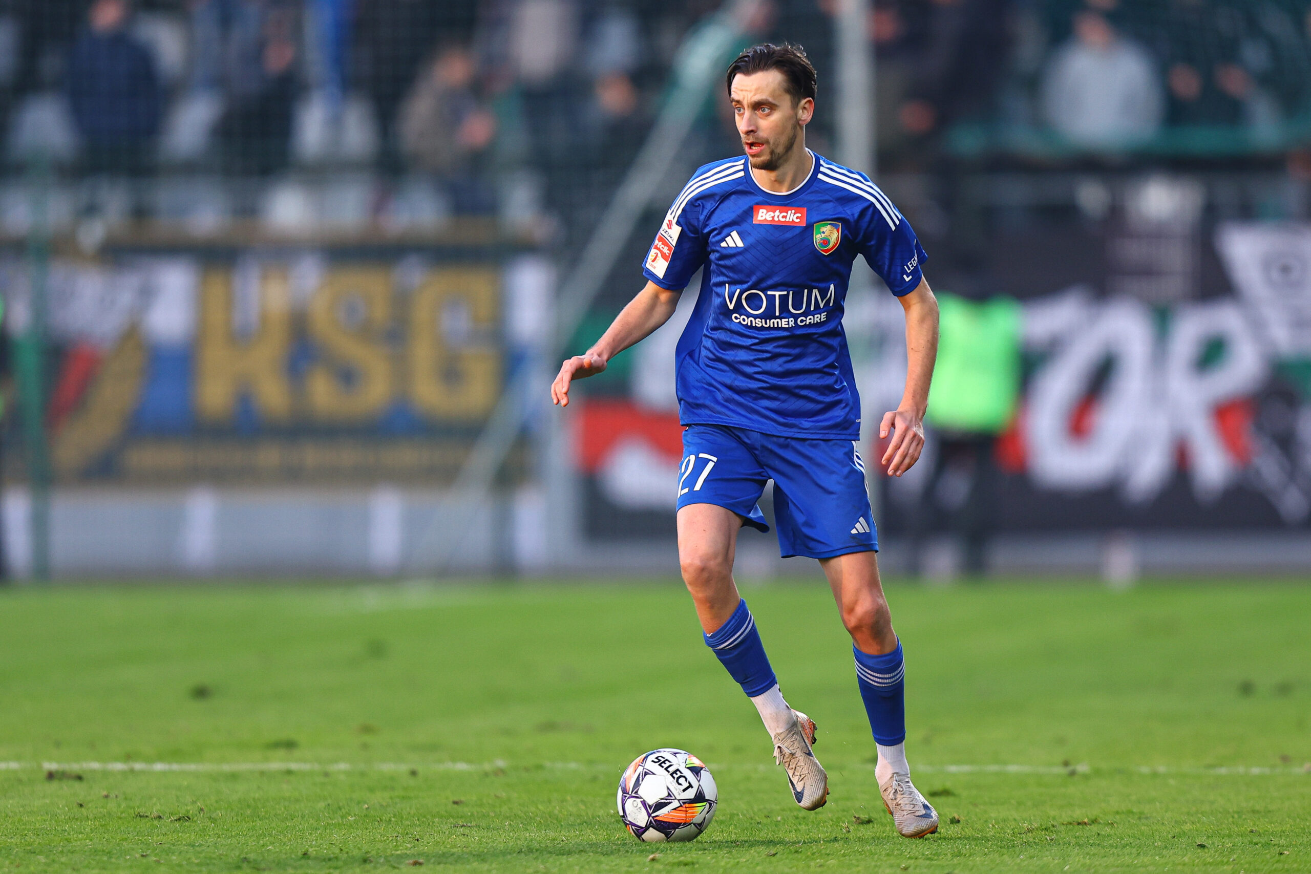 2024.11.30 Legnica
pilka nozna Betlic 1 liga sezon 2024/2025
Miedz Legnica - GKS Tychy
N/z Juliusz Letniowski
Foto Pawel Andrachiewicz / PressFocus

2024.11.30 Legnica
Football - Polish Betlic 1 liga season 2024/2025
Miedz Legnica - GKS Tychy
Juliusz Letniowski
Credit: Pawel Andrachiewicz / PressFocus