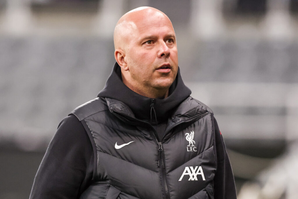 Arne Slot manager of Liverpool arrives during the Premier League match Newcastle United vs Liverpool at St. James&#039; Park, Newcastle, United Kingdom, 4th December 2024

(Photo by Mark Cosgrove/News Images) in Newcastle, United Kingdom on 12/4/2024. (Photo by Mark Cosgrove/News Images/Sipa USA)
2024.12.04 Newcastle
pilka nozna liga angielska
Newcastle United - Liverpool
Foto Mark Cosgrove/News Images/SIPA USA/PressFocus

!!! POLAND ONLY !!!