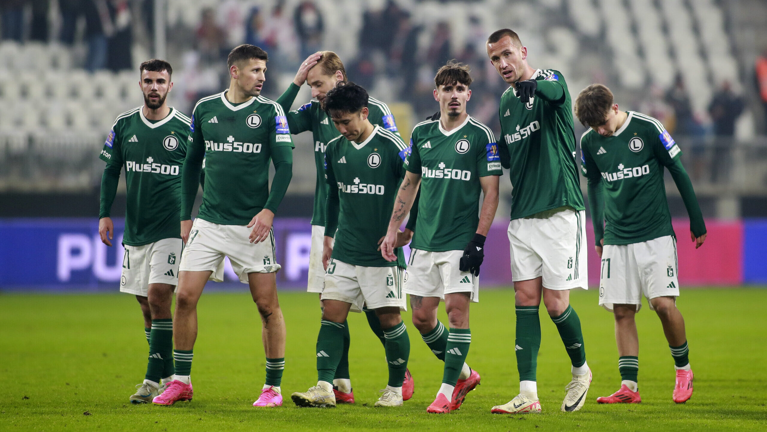 2024.12.05 Lodz Stadion Miejski
pilka nozna 1/8 finalu Pucharu Polski 2024/2025 Puchar Polski 
LKS Lodz - Legia Warszawa
N/z Pawel Wszolek Ryoya Morishita Jurgen Celhaka Tomas Pekhart
Foto Artur Kraszewski / PressFocus 

2024.12.05 Lodz
Football - Polish Cup season 2024/2025 
LKS Lodz - Legia Warszawa
Pawel Wszolek Ryoya Morishita Jurgen Celhaka Tomas Pekhart
Credit: Artur Kraszewski / PressFocus