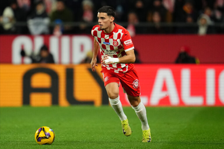 Miguel Gutierrez of Girona FC during the La Liga EA Sports match between Girona FC and Real Madrid played at Montilivi Stadium on December 7, 2024 in Girona, Spain. (Photo by Bagu Blanco / PRESSINPHOTO)
2024.12.08 Girona
pilka nozna liga hiszpanska
Girona FC - Real Madryt
Foto pressinphoto/SIPA USA/PressFocus

!!! POLAND ONLY !!!