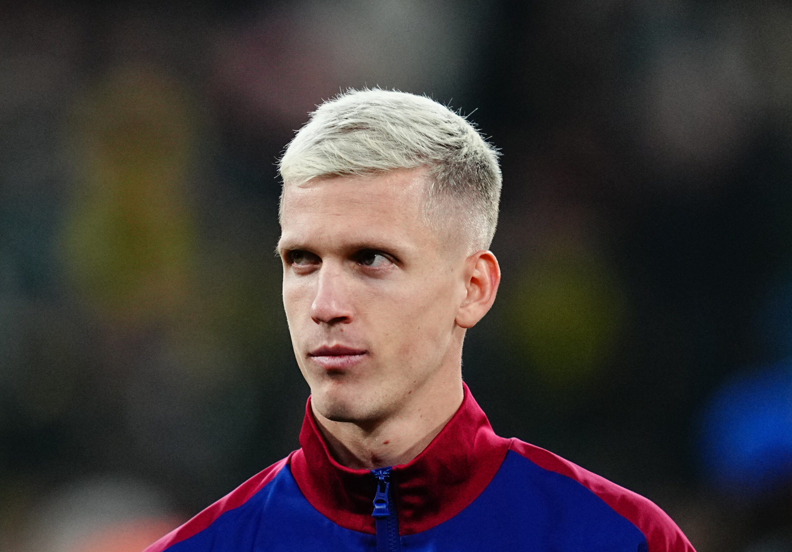 December 11 2024: Dani Olmo of FC Barcelona  looks on during a Champions League Round 6 game, BvB Dortmund v FC Barcelona, at Signal Luna Park, Dortmund, Germany. Ulrik Pedersen/CSM/Sipa USA (Credit Image: © Ulrik Pedersen/Cal Sport Media/Sipa USA)
2024.12.11 Dortmund
pilka nozna liga mistrzow
Borussia Dortmund - FC Barcelona
Foto Ulrik Pedersen/Cal Sport Media/SIPA USA/PressFocus

!!! POLAND ONLY !!!