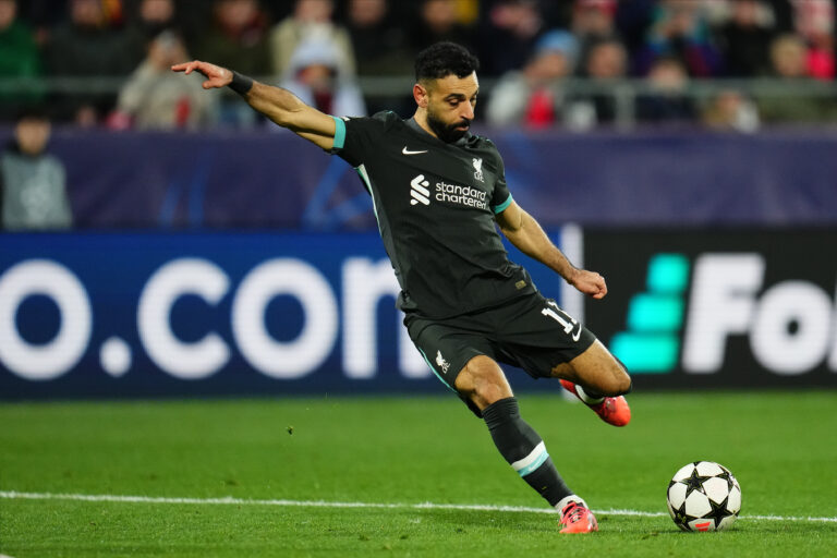 Mohamed Salah of Liverpool FC during the UEFA Champions League match, date 6, between Girona FC and Liverpool FC played at Montilivi Stadium on December 10 2024 in Barcelona Spain. (Photo by Bagu Blanco / PRESSINPHOTO)


2024.12.11 Girona
pilka nozna liga mistrzow
Girona FC - FC Liverpool
Foto Bagu Blanco/PRESSINPHOTO/SIPA USA/PressFocus

!!! POLAND ONLY !!!