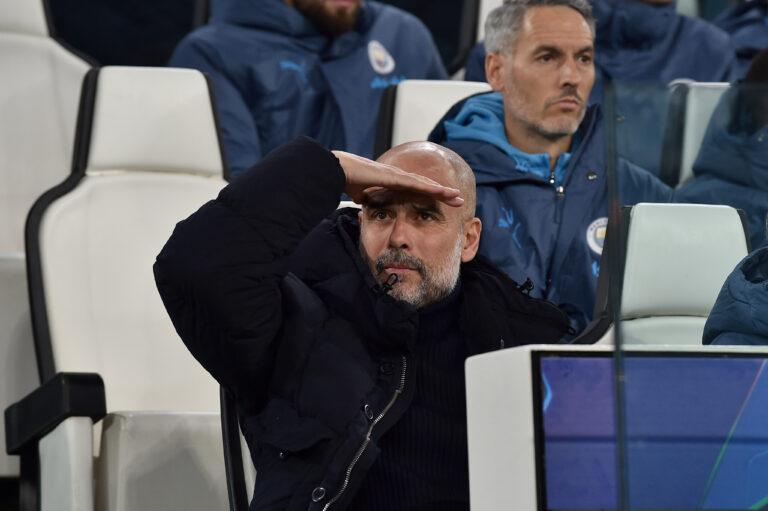 Pep Guardiola head coach of Manchester City during the UEFA Champions League match between Juventus FC and Manchester City at Allianz Stadium in Turin, Italy, on December 11, 2024 photo Giuliano Marchisciano  during  Juventus FC vs Manchester City, UEFA Champions League football match in Turin, Italy, December 11 2024 (Photo by Giuliano Marchisciano/IPA Sport / ipa-agency.net/IPA/Sipa USA)
2024.12.11 Turyn
pilka nozna liga mistrzow
Juventus Turyn - Manchester City
Foto Giuliano Marchisciano/IPA Sport/ipa-agency.net/SIPA USA/PressFocus

!!! POLAND ONLY !!!