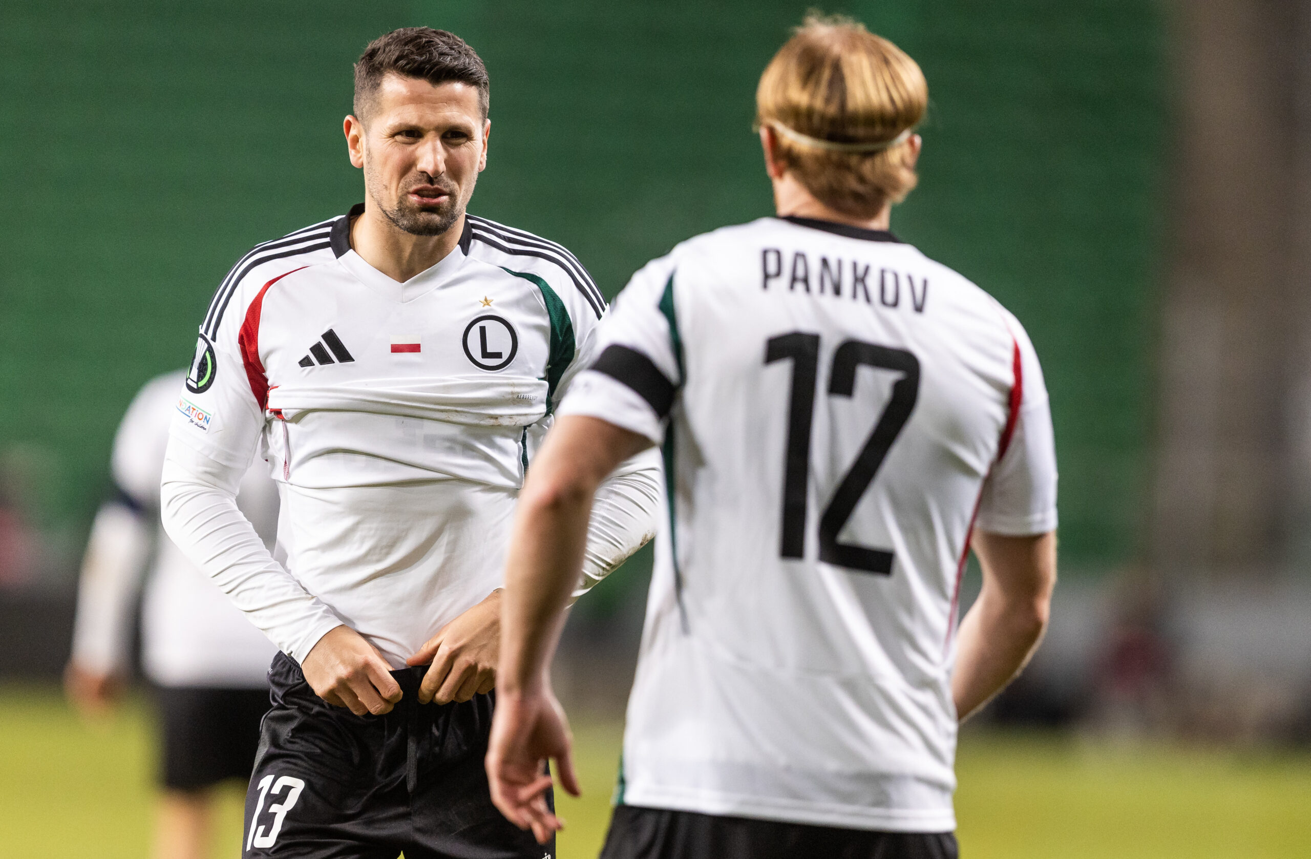 2024.12.12 Warszawa
pilka nozna Liga Konferencji Europy sezon 2024/2025
Legia Warszawa - FC Lugano
N/z Pawe? Wszolek (Legia), Radovan Pankov (Legia)
Foto Tomasz Jastrzebowski / Foto Olimpik / PressFocus

2024.12.12 Warszawa
Football - UEFA Conference League season 2024/2025
Legia Warszawa - FC Lugano
Pawe? Wszolek (Legia), Radovan Pankov (Legia)
Credit: Tomasz Jastrzebowski / Foto Olimpik / PressFocus