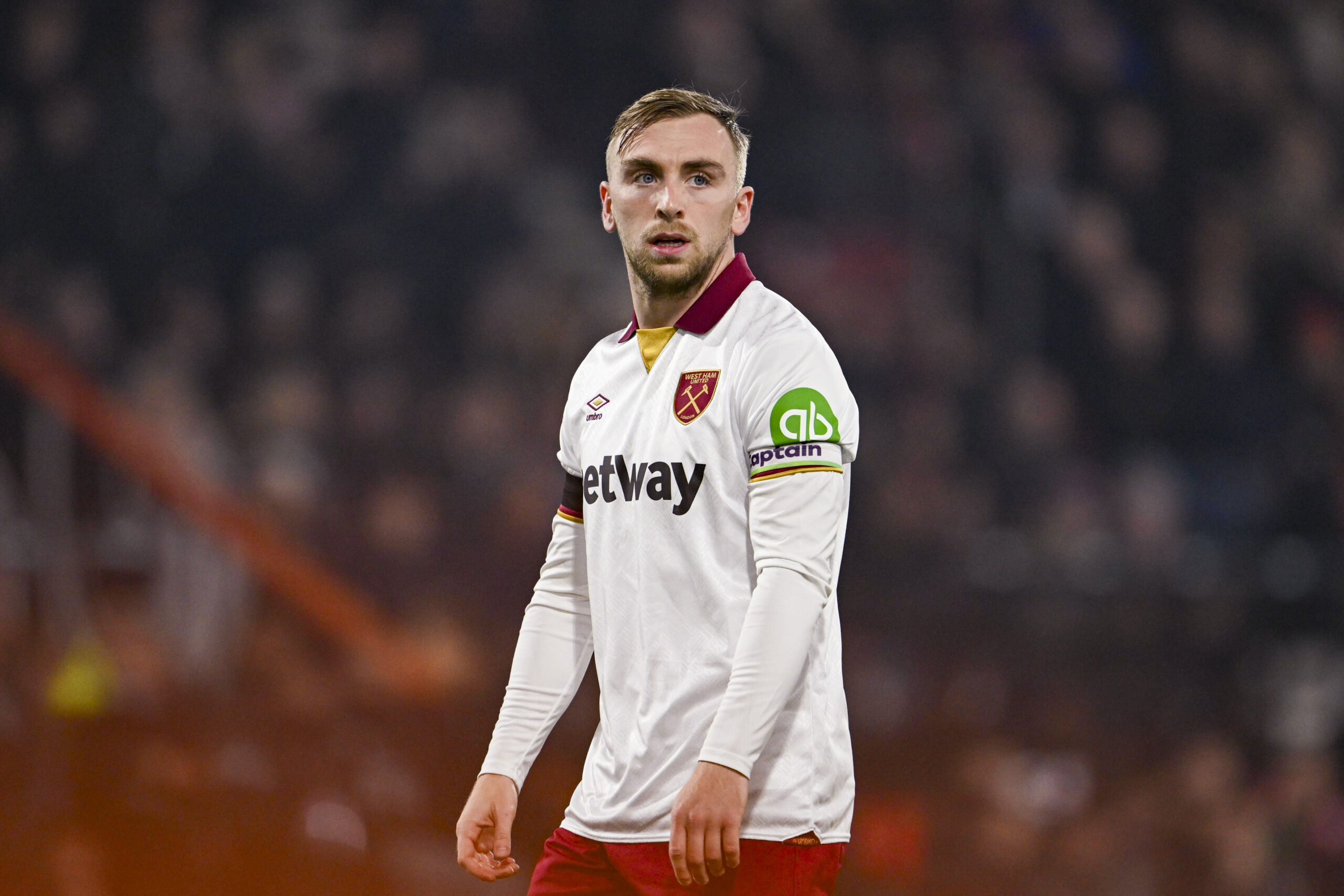 BOURNEMOUTH, ENGLAND - DECEMBER 16: Jarrod Bowen of West Ham looks on during the Premier League 2024/25 Matchweek 16 match between AFC Bournemouth and West Ham United FC at Vitality Stadium, on December 16, 2024 in Bournemouth, England.  (David Horton / SPP) (Photo by David Horton / SPP/Sipa USA)
2024.12.16 Bournemouth
pilka nozna liga angielska
Bournemouth - West Ham United
Foto David Horton/SPP/SIPA USA/PressFocus

!!! POLAND ONLY !!!