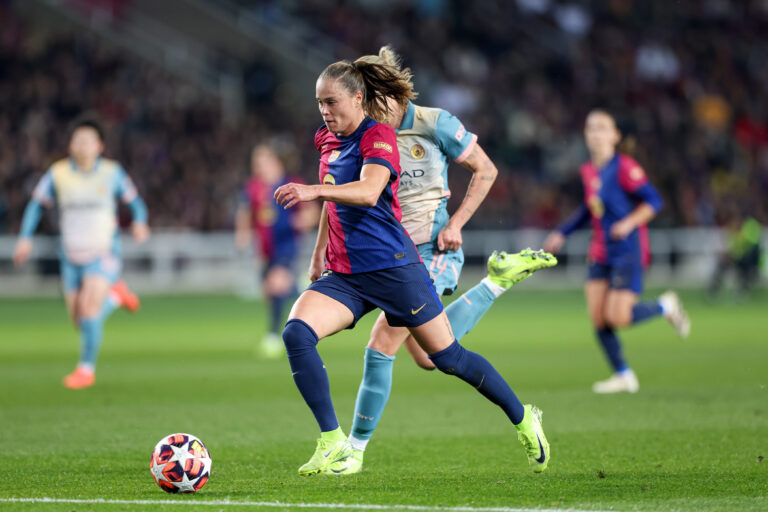 Barcelona, Spain, December 18th 2024: Ewa Pajor (17 FC Barcelona) goes forward during the UEFA Womens Champions League football match between FC Barcelona and Manchester City at the Estadi Olimpic Lluis Companys in Barcelona, Spain  (Judit Cartiel / SPP) (Photo by Judit Cartiel / SPP/Sipa USA)
2024.12.18 Barcelona
pilka nozna kobiet , liga mistrzyn
FC Barcelona - Manchester City
Foto Judit Cartiel/SPP/SIPA USA/PressFocus

!!! POLAND ONLY !!!