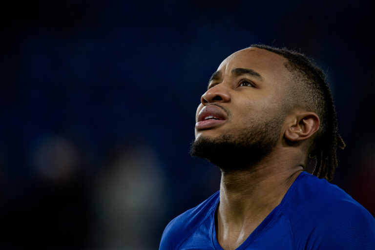 London, England, December 20 2024: Christopher Nkunku (18 Chelsea) after the UEFA Conference League game between Chelsea and Shamrock Rovers at Stamford Bridge in London, England.  (Pedro Porru / SPP) (Photo by Pedro Porru / SPP/Sipa USA)
2024.12.19 Londyn
pilka nozna liga Konferencji
Chelsea Londyn - Shamrock Rovers
Foto Pedro Porru/SPP/SIPA USA/PressFocus

!!! POLAND ONLY !!!