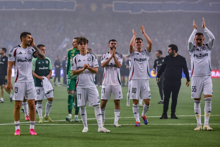 2024.12.19 Sztokholm Szwecja
pilka nozna Liga Konferencji UEFA
Djurgardens IF - Legia Warszawa
N/z Pawel Wszolek Mateusz Szczepaniak Jurgen Celhaka Jakub Adkonis Artur Jedrzejczyk
Foto Wojciech Dobrzynski / Legionisci.com / PressFocus

2024.12.19 Stockholm Sweden
football UEFA Conference League
Djurgardens IF  - Legia Warsaw

Credit: Wojciech Dobrzynski / Legionisci.com / PressFocus