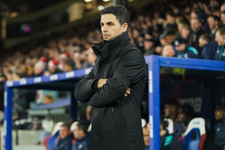 Crystal Palace FC v Arsenal FC Mikel Arteta, Manager of Arsenal during the Crystal Palace FC v Arsenal FC English Premier League match at Selhurst Park, London, England, United Kingdom on 21 December 2024 Editorial use only. All images are copyright Every Second Media Limited. No images may be reproduced without prior permission. All rights reserved. Premier League and Football League images are subject to licensing agreements with Football DataCo Limited. see https://www.football-dataco.com Copyright: xIMAGO/EveryxSecondxMediax ESM-1263-0125
2024.12.21 London
pilka nozna liga angielska
Premier League sezon 2024/2025
Foto IMAGO/PressFocus

!!! POLAND ONLY !!!