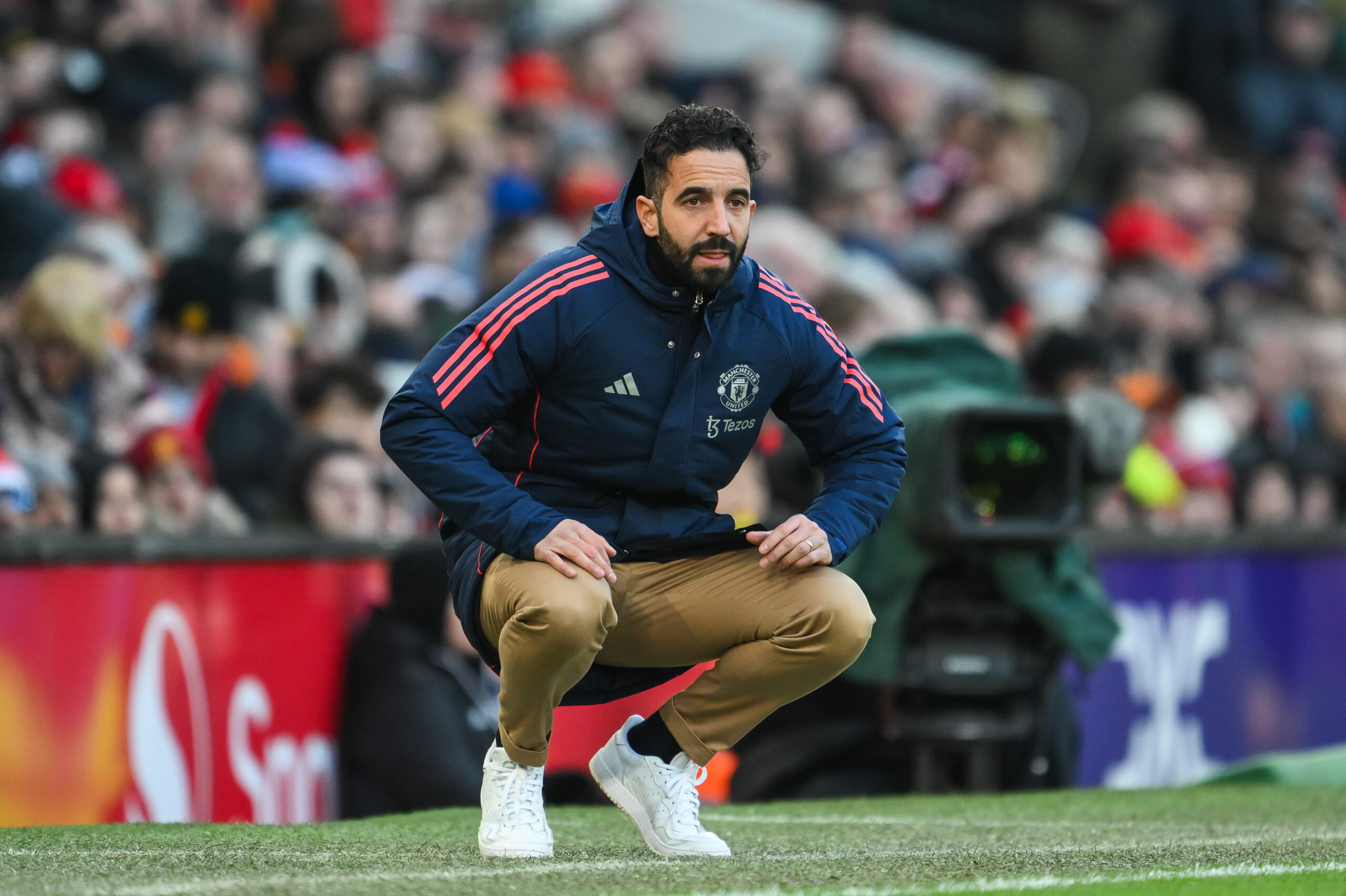 Ruben Amorim Manager of Manchester United during the Premier League match Manchester United vs Bournemouth at Old Trafford, Manchester, United Kingdom, 22nd December 2024

(Photo by Craig Thomas/News Images) in ,  on 12/22/2024. (Photo by Craig Thomas/News Images/Sipa USA)
2024.12.22 Manchester
pilka nozna Liga Angielska
Manchester United - AFC Bournemouth
Foto Craig Thomas/News Images/SIPA USA/PressFocus

!!! POLAND ONLY !!!