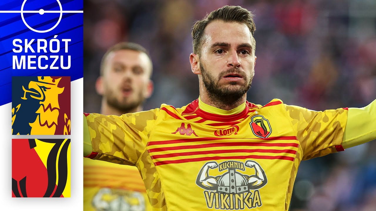 SKRÓT MECZU: Pogoń Szczecin 1:1 Jagiellonia Białystok