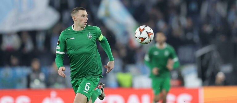 UEFA Europa League phase match day 5 SS Lazio vs Ludogorets Ludogorets midfielder Polish Jakub Piotrowski controls the ball during UEFA Europa League phase match day 5 match between SS Lazio vs Ludogorets at Olimpico stadium on November 28, 2024 in Rome, Italy. ABPH2038 Copyright: xAntonioxBalascox,Image: 940901528, License: Rights-managed, Restrictions: , Model Release: no, Credit line: Antonio Balasco / imago sport / Forum