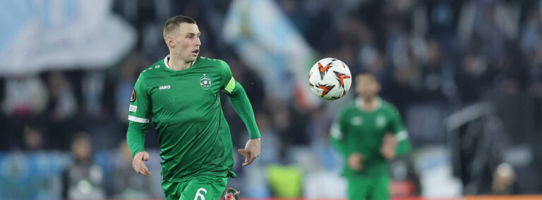 UEFA Europa League phase match day 5 SS Lazio vs Ludogorets Ludogorets midfielder Polish Jakub Piotrowski controls the ball during UEFA Europa League phase match day 5 match between SS Lazio vs Ludogorets at Olimpico stadium on November 28, 2024 in Rome, Italy. ABPH2038 Copyright: xAntonioxBalascox,Image: 940901528, License: Rights-managed, Restrictions: , Model Release: no, Credit line: Antonio Balasco / imago sport / Forum