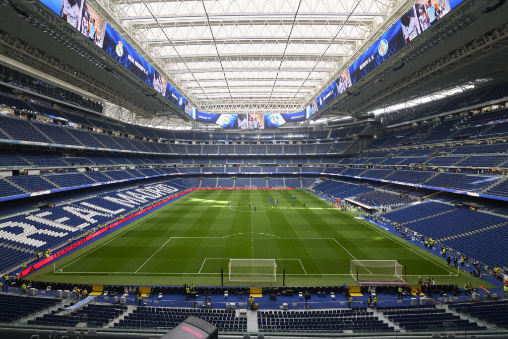 LaLiga EA Sports, Spain, Real Madrid v Getafe CF MADRID, SPAIN - DECEMBER 1: General view inside the stadium prior to the LaLiga EA Sports match between Real Madrid and Getafe CF at Santiago Bernabeu Stadium on December 1, 2024 in Madrid, Spain. Photo by /Photo Players Images/Magara Press Madrid Santiago Bernabeu Stadium Spain Copyright: xFranciscoxMaciax,Image: 941587127, License: Rights-managed, Restrictions: , Model Release: no, Credit line: Francisco Macia / imago sport / Forum