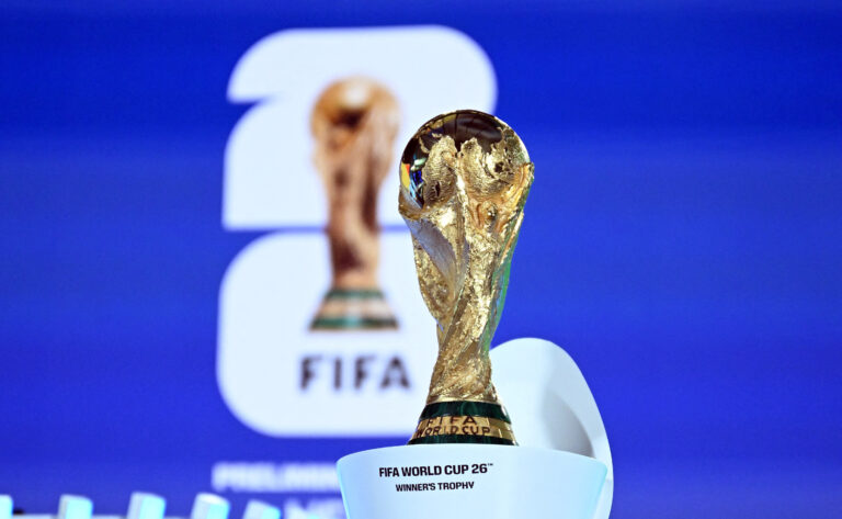 ZURICH, SWITZERLAND - DECEMBER 13: A view of FIFA World Cup 26&#039; Winner Trophy as draw for the 2026 World Cup European qualifiers kicks off in the FIFA headquarters in Zurich, Switzerland on December 13, 2024. The opponents of the Turkish National Football Team will be determined. Dursun Aydemir / Anadolu/ABACAPRESS.COM,Image: 946240860, License: Rights-managed, Restrictions: , Model Release: no, Credit line: AA/ABACA / Abaca Press / Forum