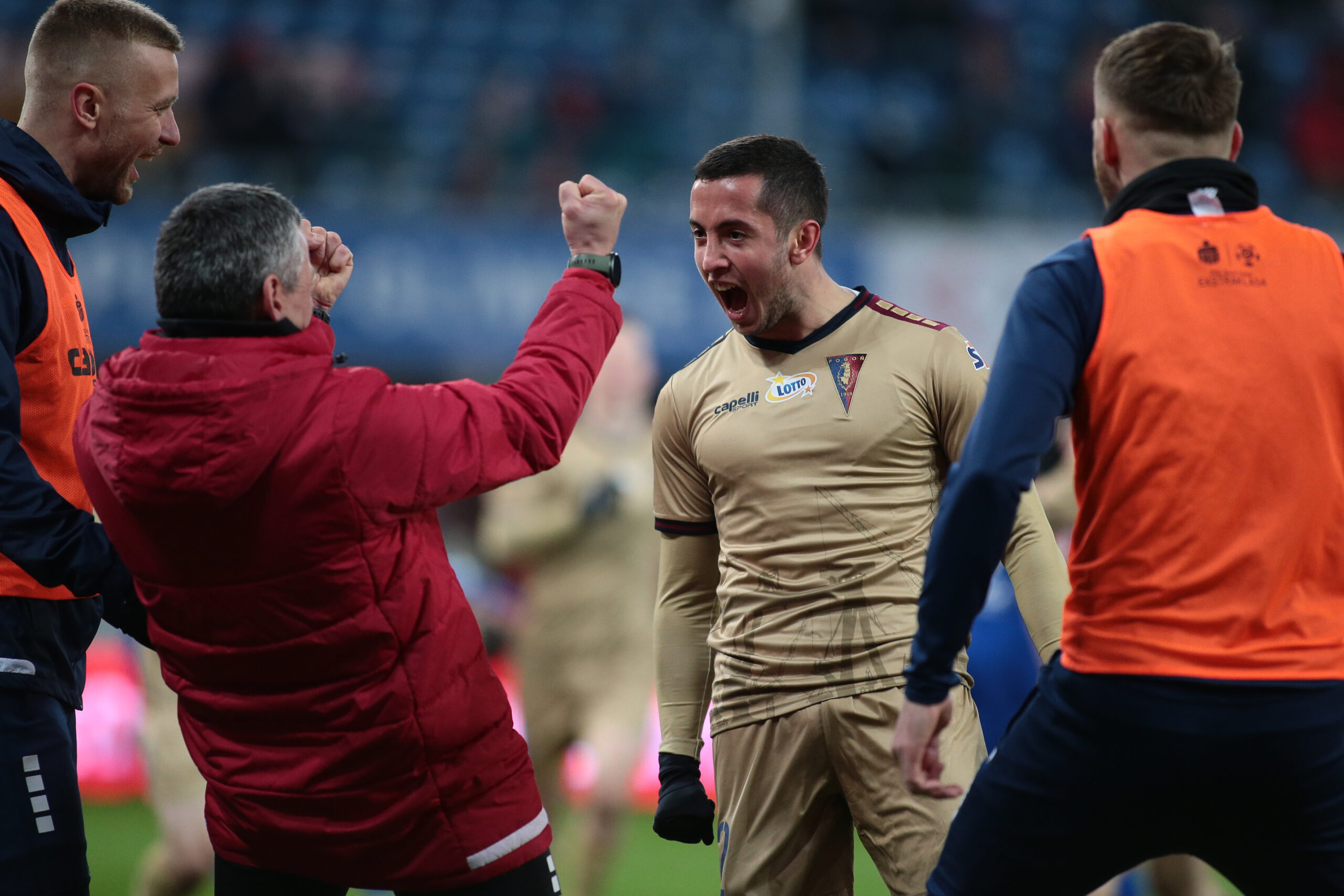 2022.02.05 Gliwice
Pilka nozna PKO Ekstraklasa sezon 2021/2022
Piast Gliwice - Pogon Szczecin 
N/z gol, radosc, bramka Wahan Biczachczjan
Foto Tomasz Kudala / PressFocus

2022.02.05 Gliwice
Football Polish PKO Ekstraklasa season 2021/2022
Piast Gliwice - Pogon Szczecin 
gol, radosc, bramka Wahan Biczachczjan
Credit: Tomasz Kudala / PressFocus