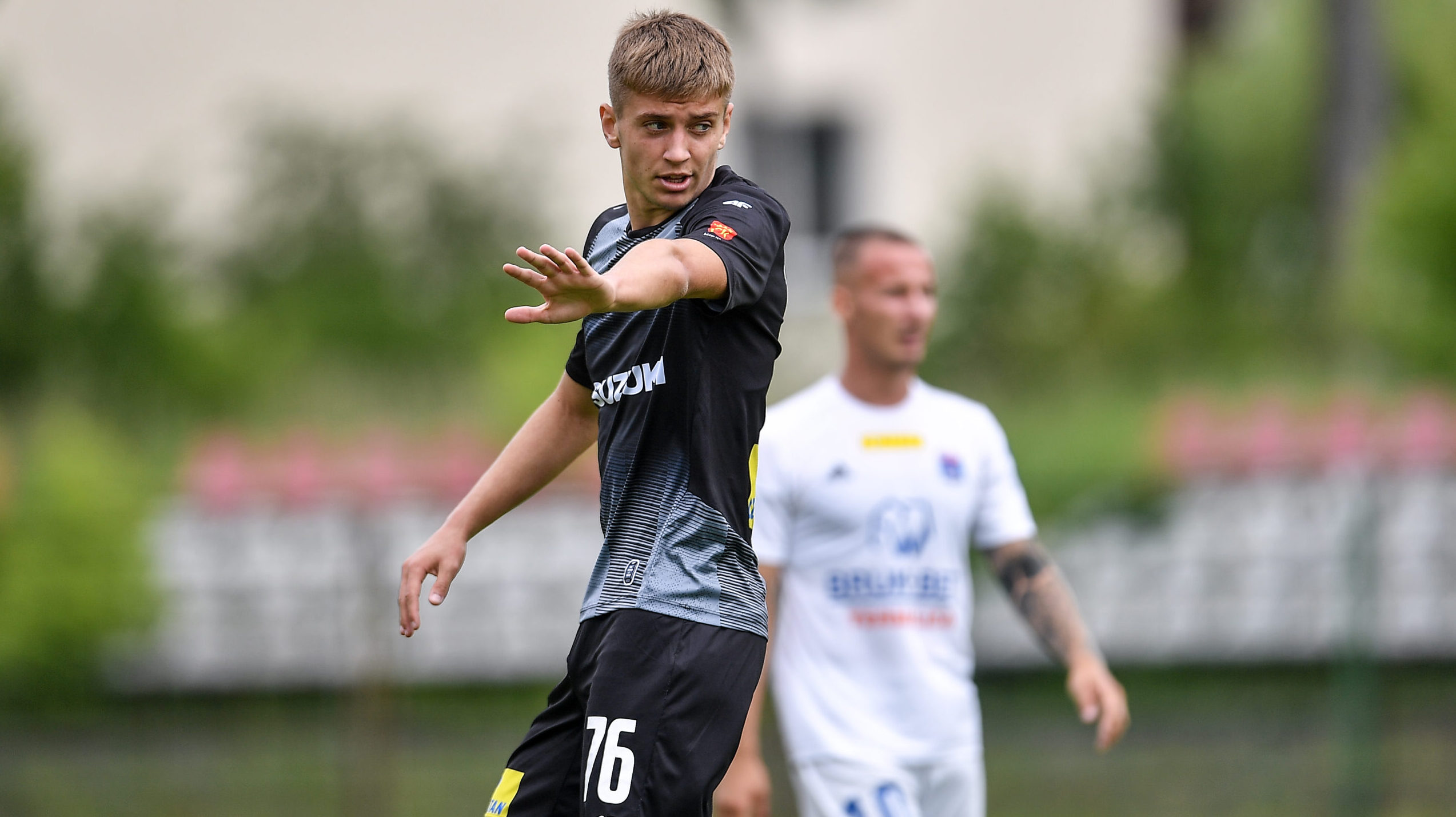 2022.06.18 Kielce
Pilka nozna Sparing Mecz Towarzyski
Korona Kielce - Bruk-Bet Termalica Nieciecza
N/z Hubert Szulc
Foto Lukasz Sobala / PressFocus