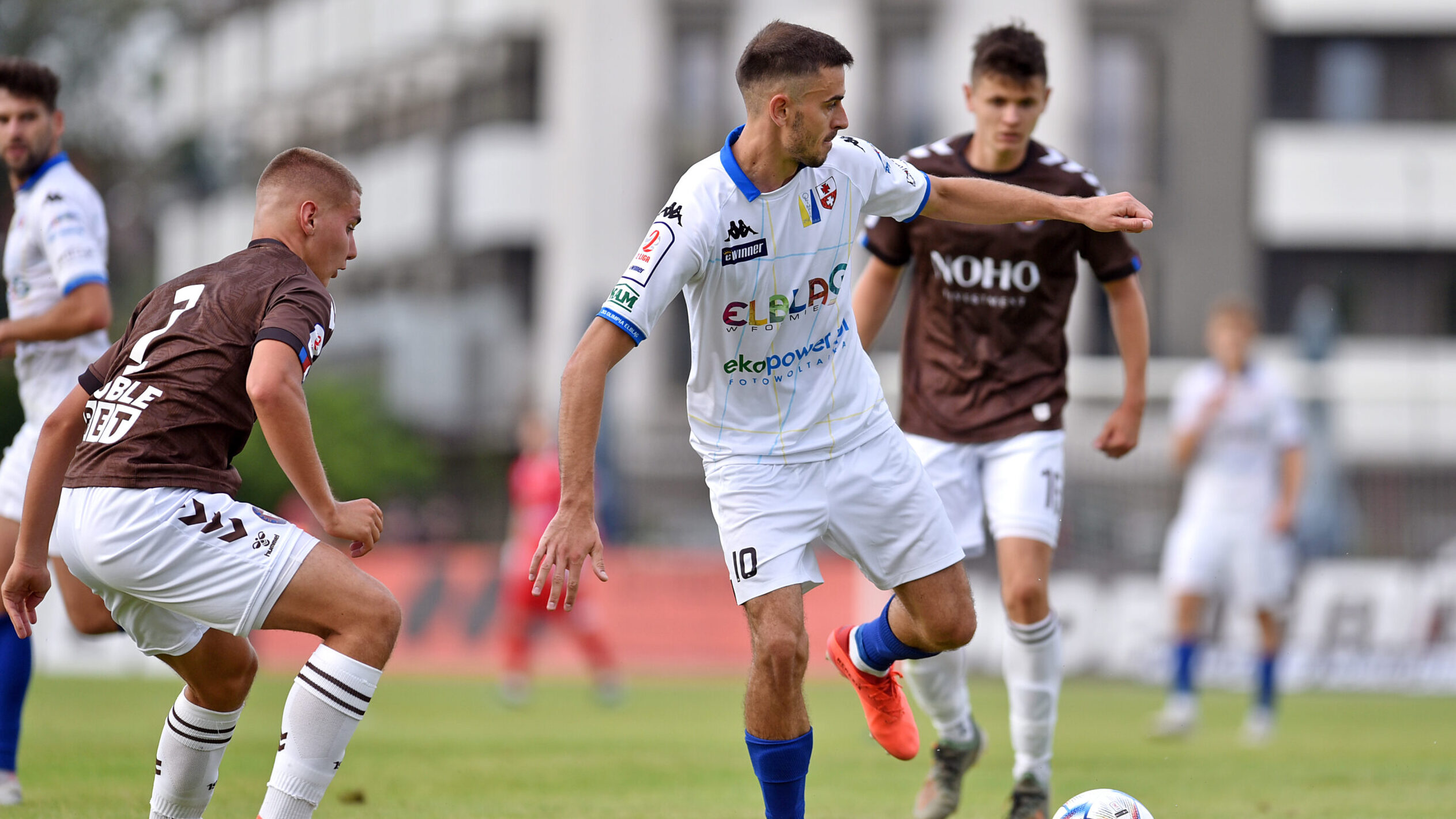 2022.07.27 Krakow
Pilka nozna, Fortuna Puchar Polski , sezon 2022/2023
Garbarnia Krakow - Olimpia Elblag
N/z Patryk Warczak, Jan Sienkiewicz
Foto Krzysztof Porebski / PressFocus

2022.07.27 Krakow
Football, Polish Cup , 2022/23 season
Garbarnia Krakow - Olimpia Elblag
Patryk Warczak, Jan Sienkiewicz
Credit: Krzysztof Porebski / PressFocus