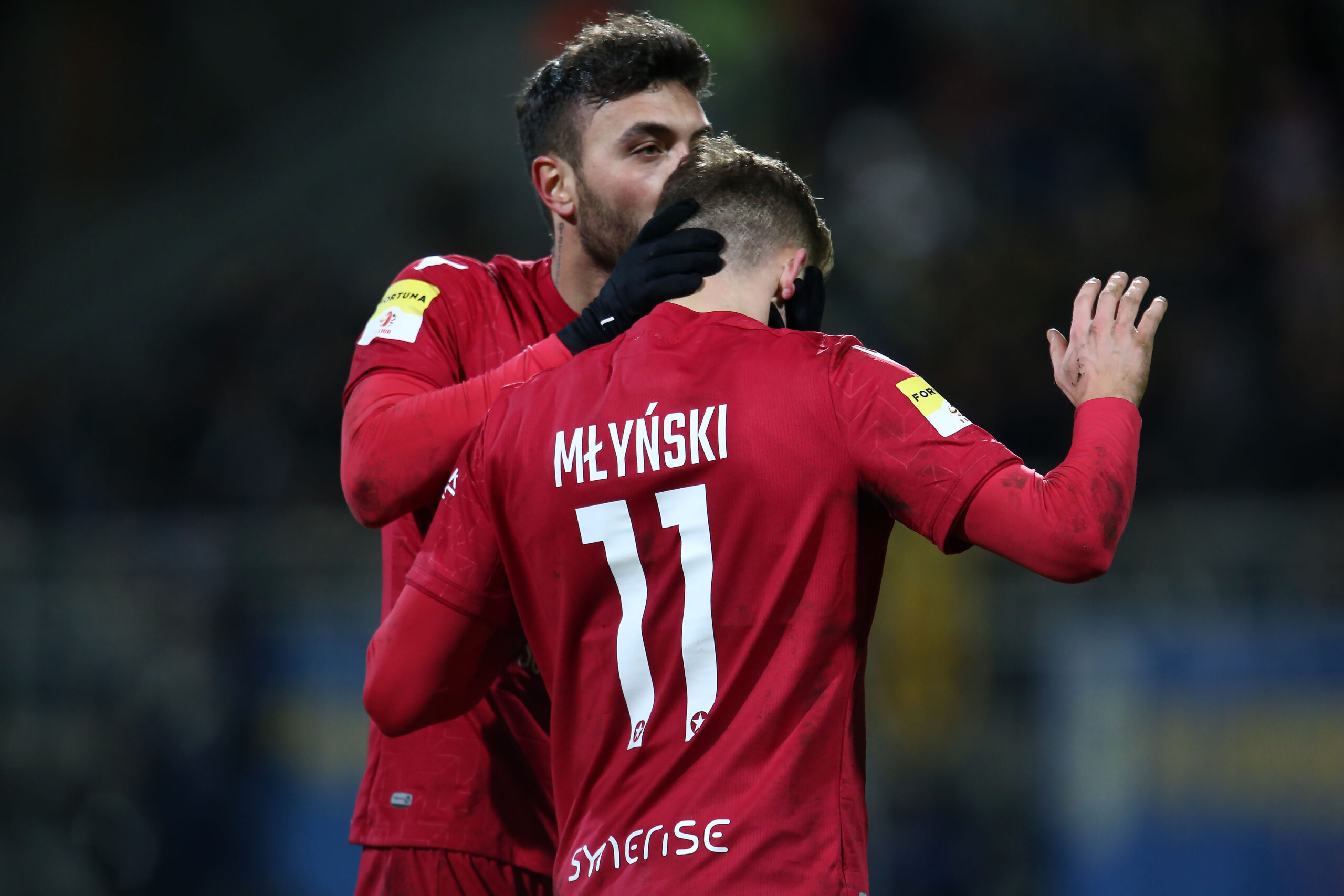 2023.02.18 Gdynia Pilka Nozna Fortuna 1 liga sezon 2022/2023 Mecz Arka Gdynia - Wisla Krakow N/z Mateusz Mlynski gol bramka radosc Foto Piotr Matusewicz / PressFocus

2023.02.18 Gdynia
Football Polish first division season 2022/2023
Arka Gdynia - Wisla Krakow
Mateusz Mlynski gol bramka radosc
Credit: Piotr Matusewicz / PressFocus