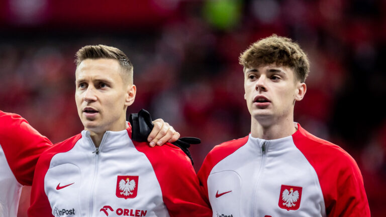 2023.03.27 Warszawa
Pilka nozna Kwalifikacje UEFA EURO 2024
Polska - Albania
N/z Nicola Zalewski Karol Swiderski Przemyslaw Frankowski
Foto Mateusz Porzucek PressFocus

2023.03.27 Warszawa
Football UEFA EURO 2024 European Qualifiers Poland - Albania
Polska - Albania
Nicola Zalewski Karol Swiderski Przemyslaw Frankowski
Credit: Mateusz Porzucek PressFocus