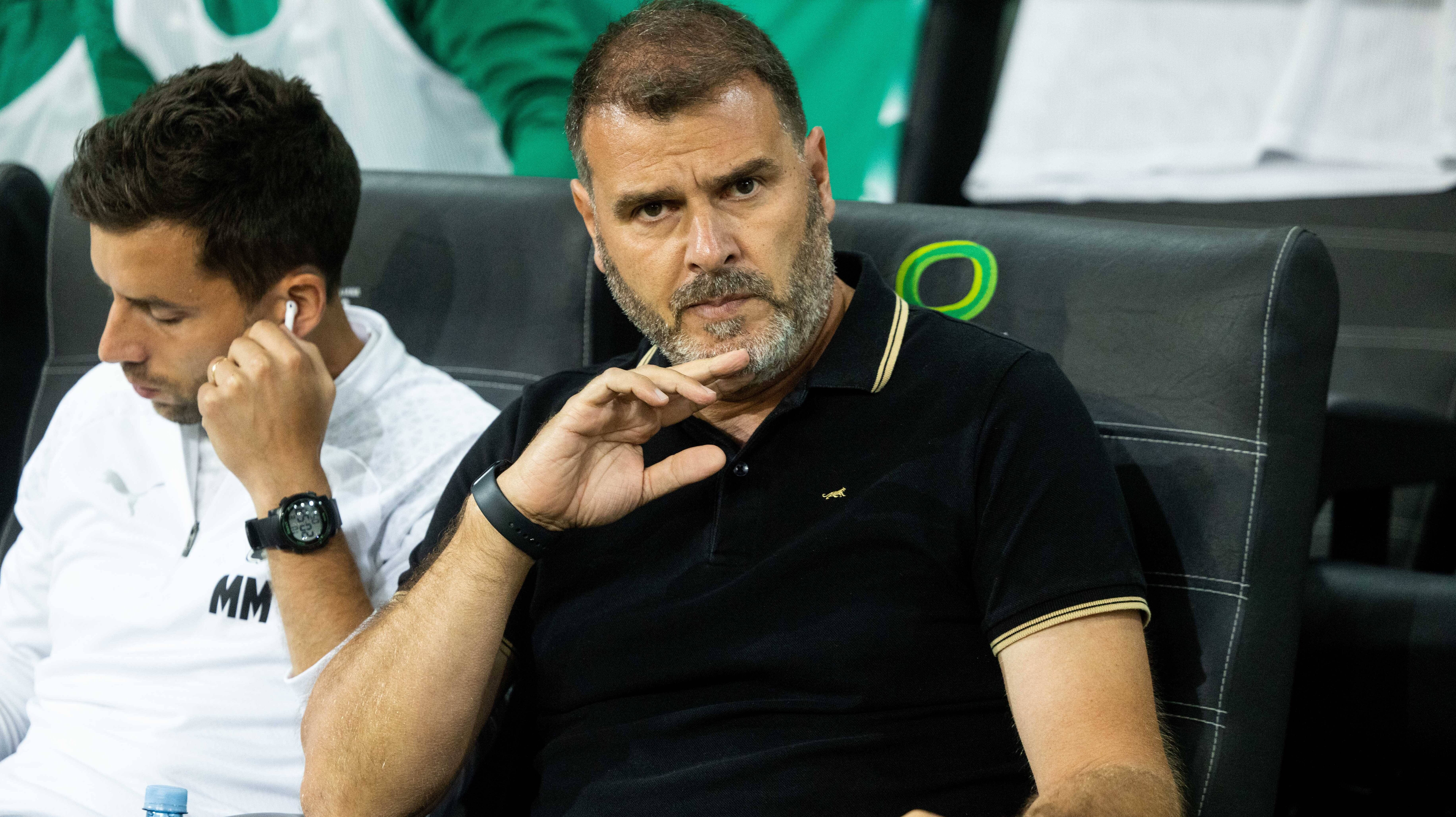 Joao Henriques, head coach of Olimpija during 1st Leg football match between NK Olimpija Ljubljana and Galatasaray S.K. in Third qualifying round of UEFA Champions League 2023/24, on August 8, 2023 in Stadium Stozice, Ljubljana, Slovenia. Photo by Vid Ponikvar / Sportida//SPORTIDA_sipa.3429/Credit:Vid Ponikar / SPORTIDA/SIPA/2308091057

08.08.2023 Ljubljana
pilka nozna liga mistrzow
NK Olimpija Ljubljana - Galatasaray S.K.
Foto Vid Ponikar / SPORTIDA/SIPA / Sipa / PressFocus 
POLAND ONLY!!