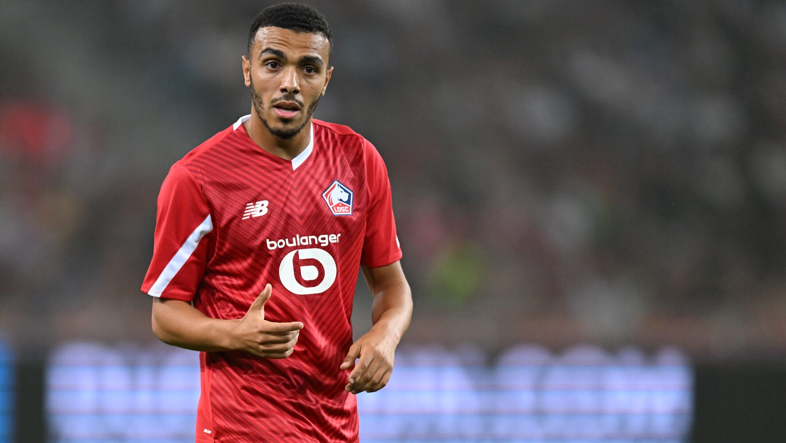 8/24/2023 - LILLE - Akim Zedadka of Lille OSC during the Conference League play-off match between Lille OSC and HNK Rijeka at Pierre-Mauroy Stadium on August 24, 2023 in Lille, France. AP | Dutch Height | Gerrit van Cologne /ANP/Sipa USA
2023.08.24 Conference League
pilka nozna liga konferencji europy
Lille - HNK Rijeka
Foto ANP/SIPA USA/PressFocus

!!! POLAND ONLY !!!