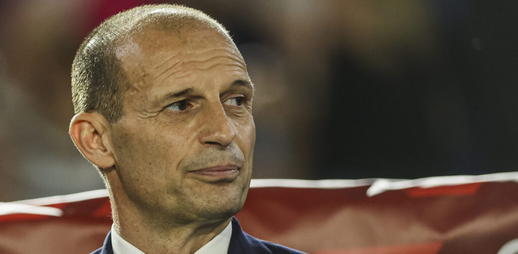 Juventus&#039; Italian coach Massimiliano Allegri looks during the Italian Cup final football match between Atalanta and Juventus at Stadio Olimpico on May 15,2024 in Rome, Italy. (Photo by Antonio Balasco/IPA Sport / ipa-/IPA/Sipa USA)
2024.05.15 Rzym
pilka nozna , Puchar Wloch , final
Atalanta Bergamo - Juventus Turyn
Foto Antonio Balasco/IPA Sport/ipa-agency.net/SIPA USA/PressFocus

!!! POLAND ONLY !!!