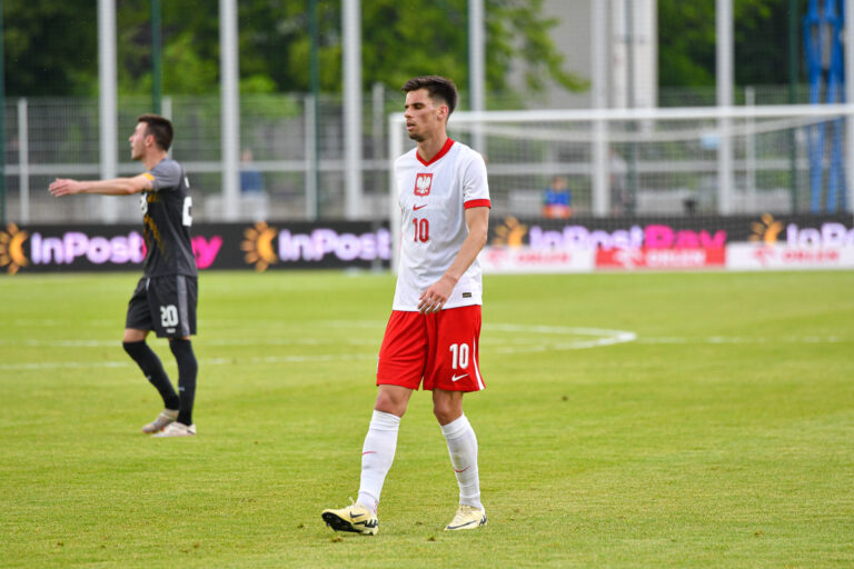 2024.06.01 Radom
pilka nozna mecz towarzyski 
Polska U21 - Macedonia Pln U21
N/z Filip Marchwinski
Foto Pawel Bejnarowicz / PressFocus

2024.06.01 Radom
Football - friendly match
Polska U21 - Macedonia Pln U21
Filip Marchwinski
Credit: Pawel Bejnarowicz / PressFocus