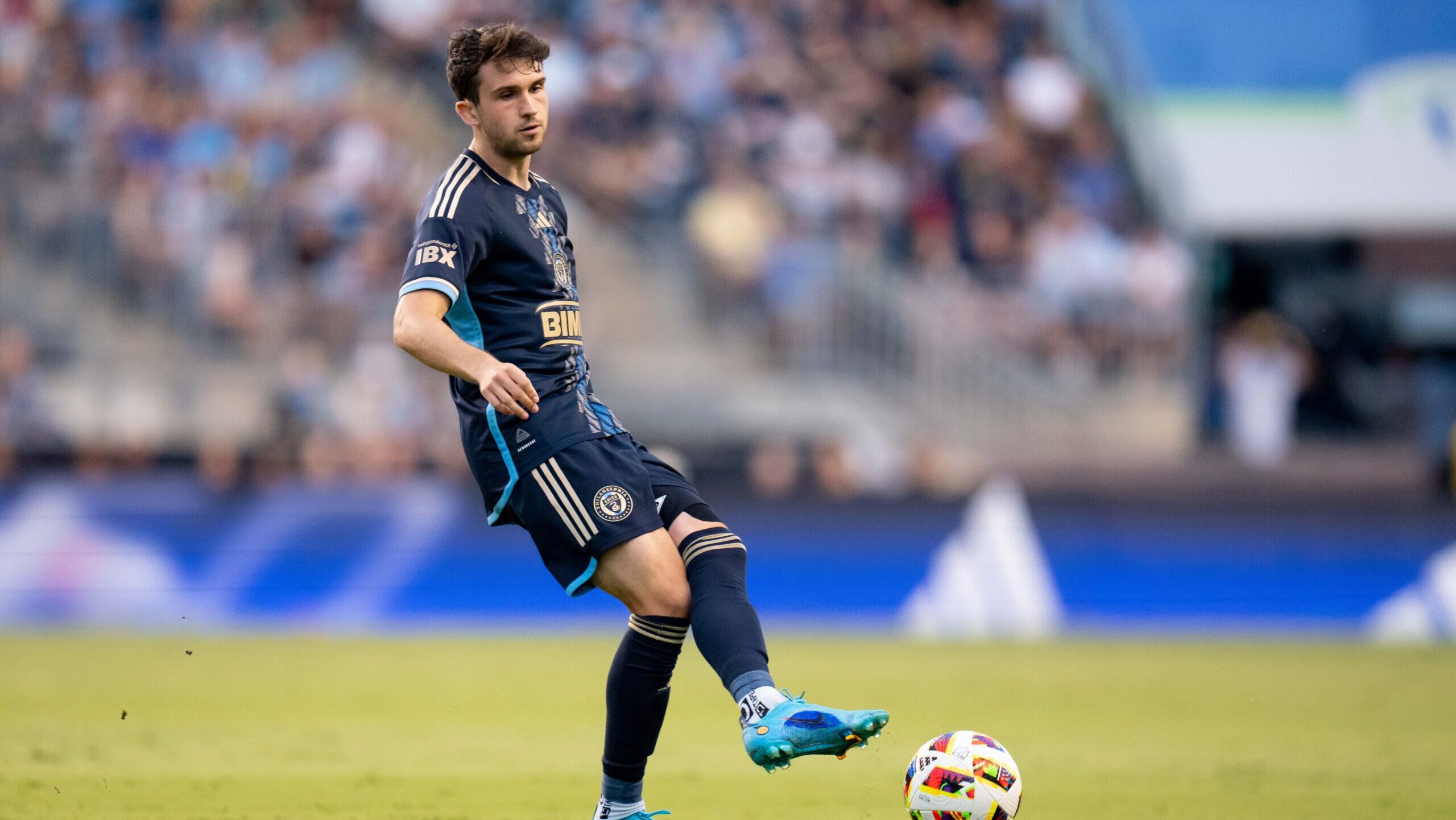 July 20, 2024: Philadelphia Union Midfielder Leon Flach (31) controls the ball during the first half of an MLS match against Nashville SC at Subaru Park in Chester, Pennsylvania.  Kyle Rodden/CSM/Sipa USA (Credit Image: © Kyle Rodden/Cal Sport Media/Sipa USA)
2024.07.20 Chester
pilka nozna , amerykanska liga MLS
Philadelphia Union - Nashville SC
Foto Kyle Rodden/Cal Sport Media/SIPA USA/PressFocus

!!! POLAND ONLY !!!