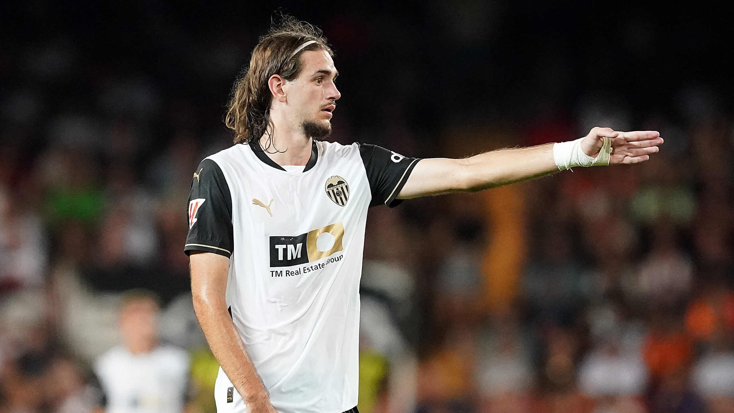 Valencia CF&#039;s Yarek Gasiorowski during La Liga match. August 17,2024. (Photo by Acero/Alter Photos/Sipa USA)
2024.08.17 Walencja
pilka nozna liga hiszpanska
Valencia CF - FC Barcelona
Foto Acero/Alter Photos/SIPA USA/PressFocus

!!! POLAND ONLY !!!