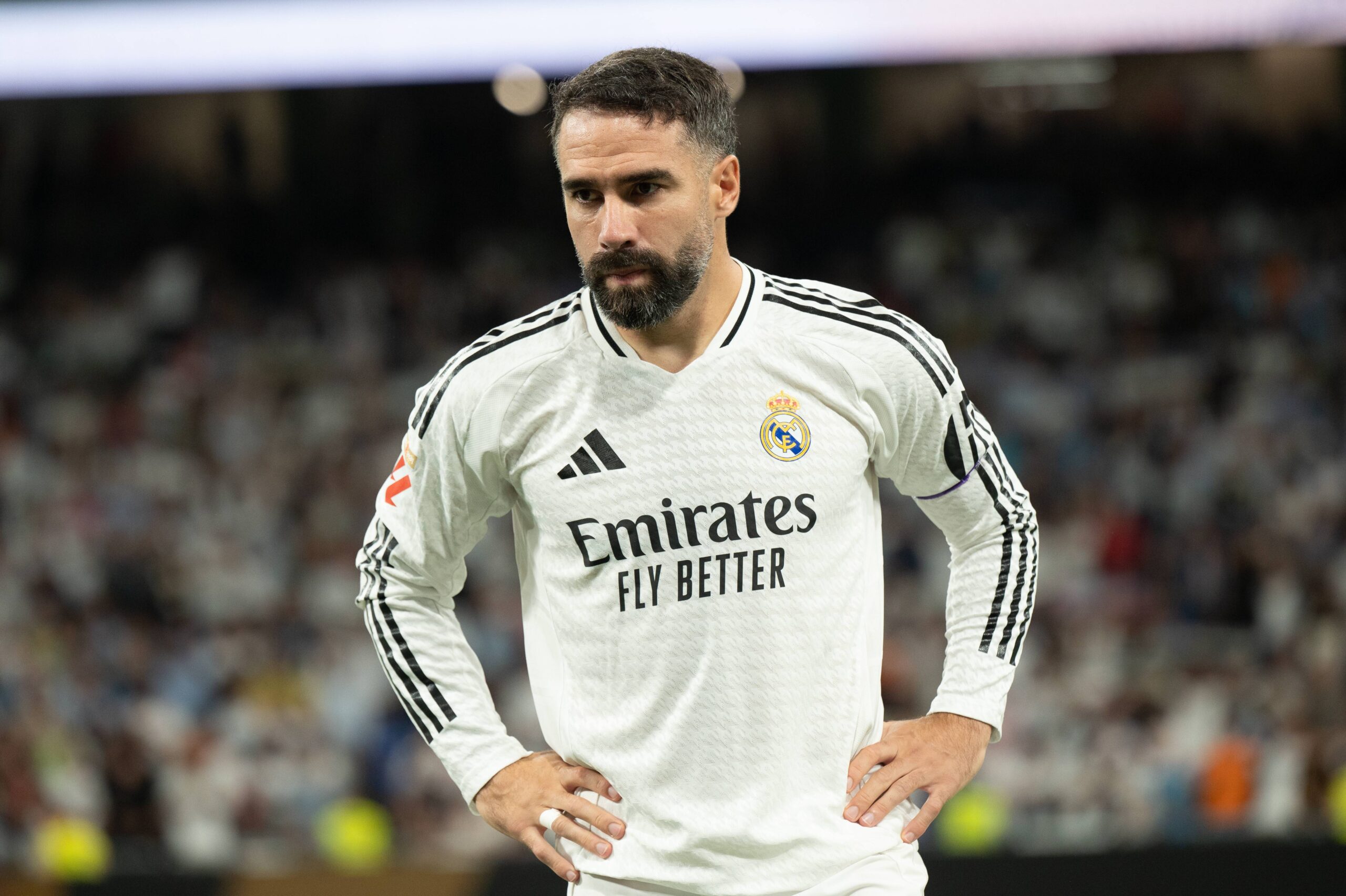 Spanish La Liga EA Sports soccer match Real Madrid vs Espanyol at Santiago Bernabeu Stadium in Madrid. spain 21 September 2024
Carvajal

(Photo by Cordon Press/Sipa USA)
2024.09.21 Madryt
pilka nozna liga hiszpanska
Real Madryt - Espanyol Barcelona
Foto Cordon Press/SIPA USA/PressFocus

!!! POLAND ONLY !!!