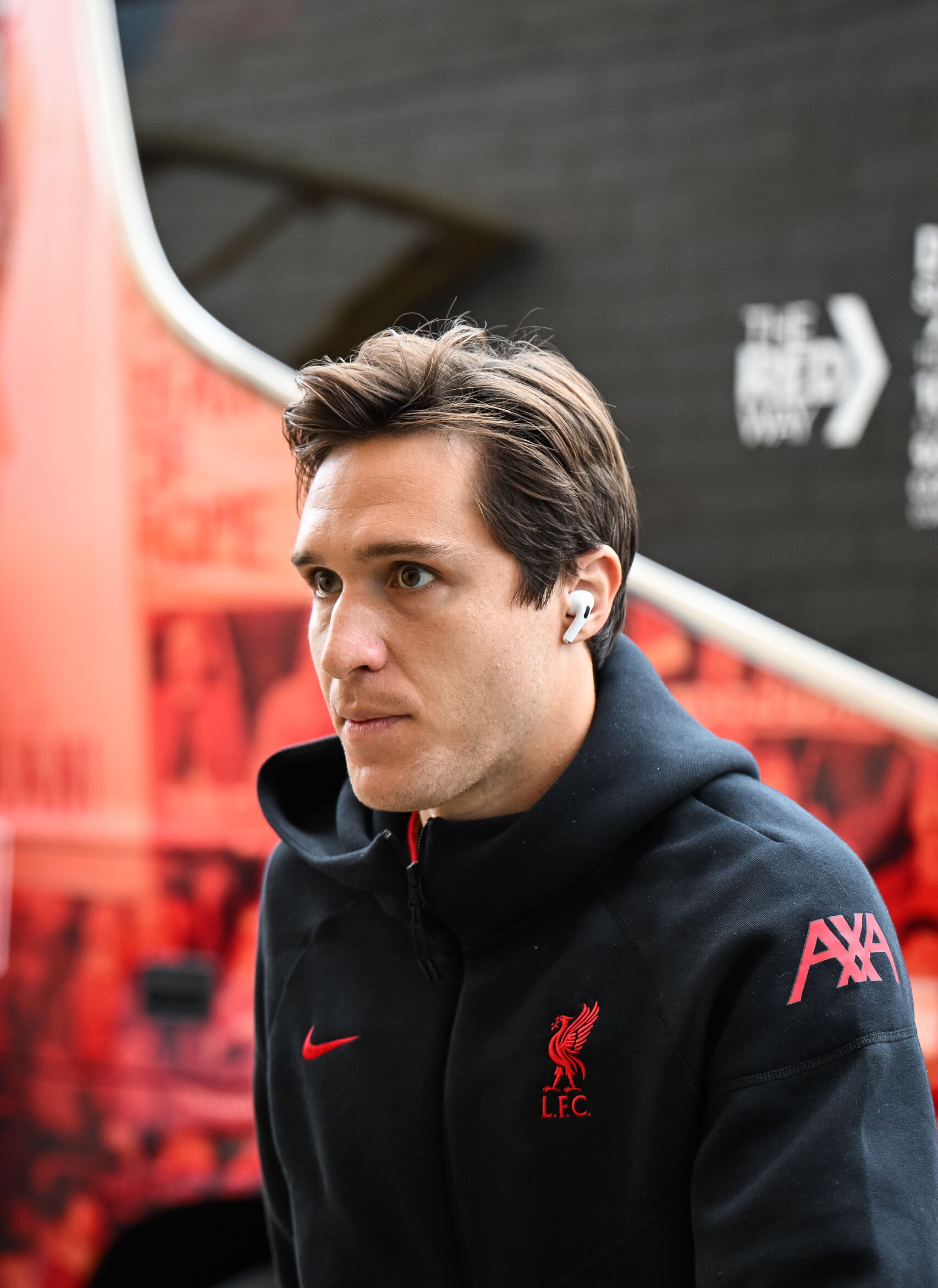 Federico Chiesa of Liverpool before the Premier League match at Molineux, Wolverhampton
Picture by Martin Cobb/Focus Images Ltd 07807496508
28/09/2024
2024.09.28 Wolverhampton
Pilka nozna liga angielska
Wolverhampton Wanderers - Liverpool
Foto Martin Cobb/Focus Images/MB Media/PressFocus

!!! POLAND ONLY !!!