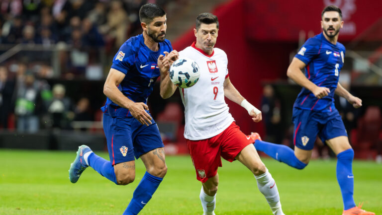 2024.10.15 Warszawa
pilka nozna UEFA Liga Narodow
Polska - Chorwacja
N/z Robert Lewandowski
Foto Marcin Karczewski / PressFocus

2024.10.15 Warsaw
Football - UEFA Nations League
Poland - Croatia
Robert Lewandowski
Credit: Marcin Karczewski / PressFocus