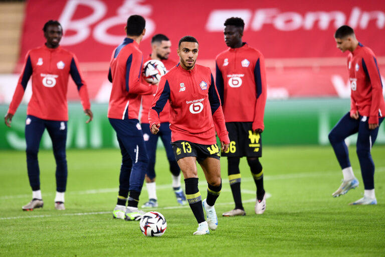 13 Akim ZEDADKA (losc) during the Ligue 1 McDonald&#039;s match between Monaco and Lille on October 18, 2024 at Stade Louis II, in Monaco, Monaco. (Photo by Philippe Lecoeur/FEP/Icon Sport/Sipa USA)
2024.10.18 Monako
pilka nozna liga francuska
AS Monaco - Lille OSC
Foto Philippe Lecoeur/FEP/Icon Sport/SIPA USA/PressFocus

!!! POLAND ONLY !!!