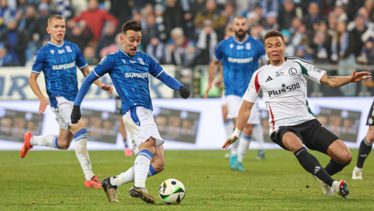 2024.11.10 Poznan
Pilka nozna Ekstraklasa sezon 2024/2025
Lech Poznan -  Legia Warszawa
N/z Afonso Sousa gol radosc bramka
Foto Pawel Jaskolka / PressFocus

2024.11.10 Poznan
Football Polish Ekstraklasa season 2024/2025
Lech Poznan - Legia Warszawa
Credit: Pawel Jaskolka / PressFocus