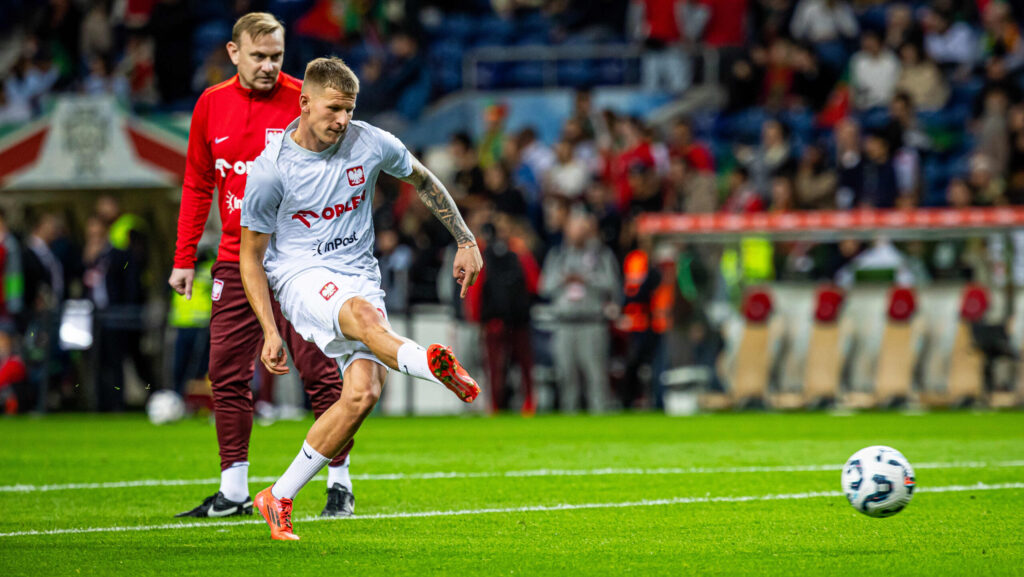 15.11.2024 PORTO, ESTADIO DO DRAGAO, PILKA NOZNA (FOOTBALL), LIGA NARODOW UEFA 2024 ( UEFA NATIONAL LEAGUE 2024),  MECZ PORTUGALIA - POLSKA  ( PORTUGAL - POLAND ) NZ  MATEUSZ BOGUSZ
FOTO LUKASZ SKWIOT/CYFRASPORT