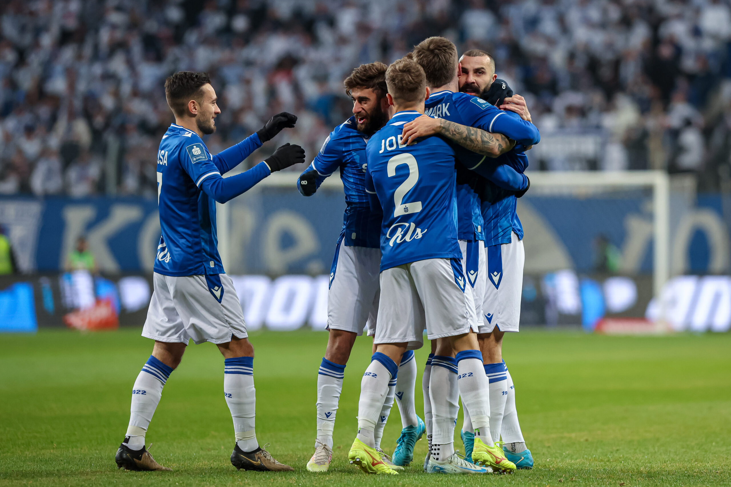 2024.10.23 Poznan
Pilka nozna Ekstraklasa sezon 2024/2025
Lech Poznan - GKS Katowice
N/z Ali Gholizadeh Mikael Ishak Patrik Walemark gol radosc bramka Afonso Sousa Joel Pereira
Foto Pawel Jaskolka / PressFocus

2024.10.23 Poznan
Football Polish Ekstraklasa season 2024/2025
Lech Poznan - GKS Katowice
Credit: Pawel Jaskolka / PressFocus