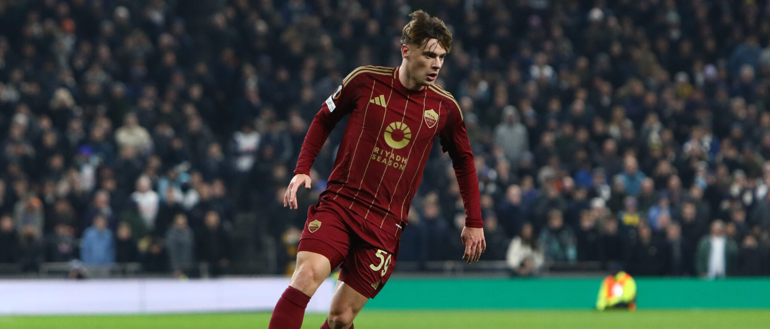 London, England, November 28th 2024: Nicola Zalewski (59 AS Roma) during the UEFA Europa League game between Tottenham Hotspur and AS Roma at Tottenham Hotspur Stadium in London, England  (Alexander Canillas/SPP) (Photo by Alexander Canillas/SPP/Sipa USA)
2024.11.28 Londyn
pilka nozna liga Europy
Tottenham Hotspur - AS Roma
Foto Claire Jeffrey/SPP/SIPA USA/PressFocus

!!! POLAND ONLY !!!