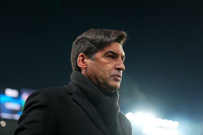 AC MilanÕs head coach Paulo Fonseca during the Serie A soccer match between Atalanta and Ac Millan at the Gewiss Stadium in Bergamo , north Italy - Friday , December 6 , 2024. Sport - Soccer . (Photo by Spada/Lapresse) (Photo by Spada/LaPresse/Sipa USA)
2024.12.06 Bergamo
pilka nozna Liga Wloska
Atalanta Bergamo - AC Milan
Foto Spada/LaPresse/SIPA USA/PressFocus

!!! POLAND ONLY !!!