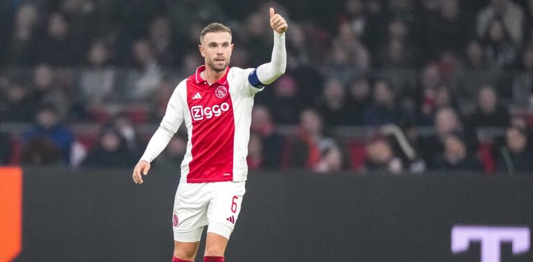 AMSTERDAM, 12-12-2024 , JohanCruyff Arena, Europa League Football, Ajax - Lazio Roma. Ajax player Jordan Henderson (Photo by Pro Shots/Sipa USA)
2024.12.12 Amsterdam
pilka nozna liga Europy
Ajax Amsterdam - SS Lazio Rzym
Foto Pro Shots Photo Agency/SIPA USA/PressFocus

!!! POLAND ONLY !!!