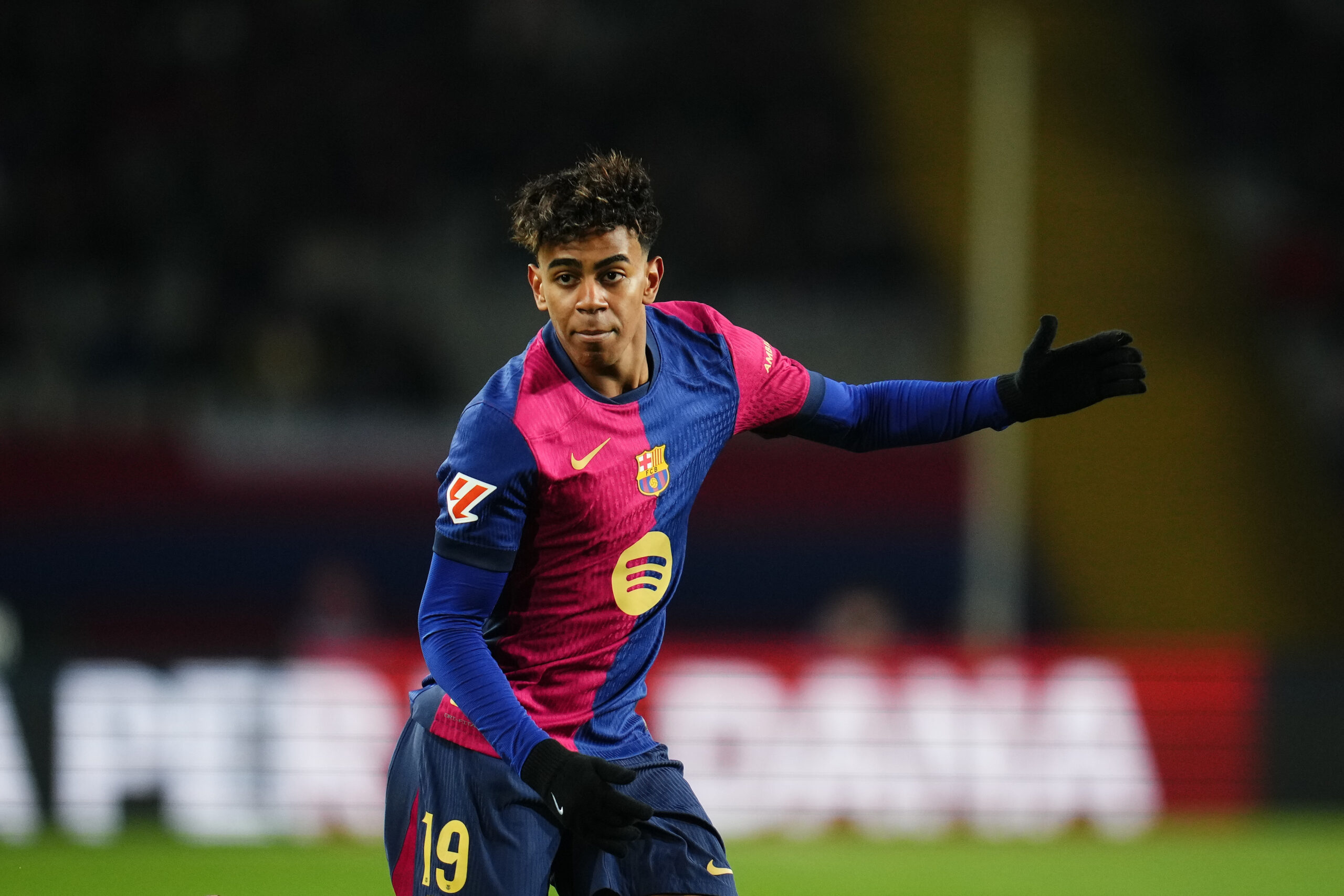 Lamine Yamal of FC Barcelona during the La Liga EA Sports match between FC Barcelona and CD Leganes played at Lluis Companys Stadium on December 15, 2024 in Barcelona, Spain. (Photo by Bagu Blanco / Pressinphoto)
2024.12.16 Barcelona
pilka nozna liga hiszpanska
FC Barcelona - CD Leganes
Foto Bagu Blanco/PRESSINPHOTO/SIPA USA/PressFocus

!!! POLAND ONLY !!!