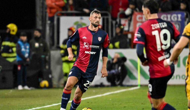 Mateusz Wieteska of Cagliari Calcio  during  Cagliari Calcio vs Inter - FC Internazionale, Italian soccer Serie A match in Cagliari, Italy, December 28 2024 (Photo by Luigi Canu/IPA Sport / ipa-agency.net/IPA/Sipa USA)
2024.12.28 Cagliari
pilka nozna Liga Wloska
Cagliari Calcio - Inter Mediolan
Foto Luigi Canu/IPA Sport/ipa-agency.net/SIPA USA/PressFocus

!!! POLAND ONLY !!!